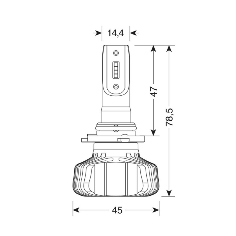 H10/HB3 9005 9-32V 6.500K 4.500lm 40W P20d HALO LED SERIE 5 BLASTER 8LED SEOUL 2ΤΕΜ. LED KIT - Lampa - L5779.4 H10/HB3 9005 9-32V 6.500K 4.500lm 40W P20d HALO LED SERIE 5 BLASTER 8LED SEOUL 2ΤΕΜ. LED KIT - Lampa - L5779.4