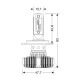 H4 9-32V 6.500K 4.500lm 50W P43t HALO LED SERIE 4 FIT-MASTER 16LED ZES CHIPS 2ΤΕΜ. LED KIT - Lampa - L5779.8 H4 9-32V 6.500K 4.500lm 50W P43t HALO LED SERIE 4 FIT-MASTER 16LED ZES CHIPS 2ΤΕΜ. LED KIT - Lampa - L5779.8
