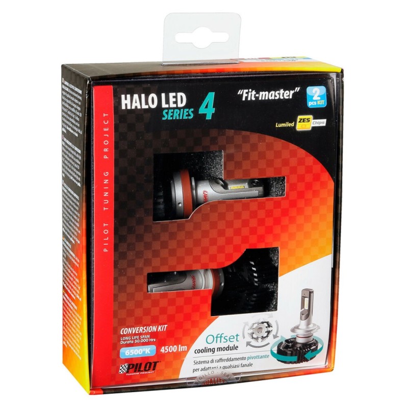 H8/H9/H11/H16 9-32V 6.500K 4.500lm 50W PGJ19-X HALO LED SERIE 4 FIT-MASTER ZES CHIPS 2ΤΕΜ. LED KIT - Lampa - L5780.0 H8/H9/H11/H16 9-32V 6.500K 4.500lm 50W PGJ19-X HALO LED SERIE 4 FIT-MASTER ZES CHIPS 2ΤΕΜ. LED KIT - Lampa - L5780.0
