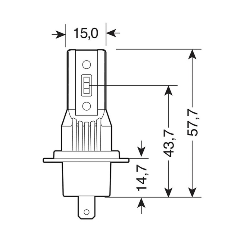H7 12/24V PX26d 6.500K 3.000lm 15W 6LED SEOUL CSP-Y19chips HALO LED SERIE 11 PLUG ΚΑΙ BRITE 2ΤΕΜ. - Lampa - L5780.6 H7 12/24V PX26d 6.500K 3.000lm 15W 6LED SEOUL CSP-Y19chips HALO LED SERIE 11 PLUG ΚΑΙ BRITE 2ΤΕΜ. - Lampa - L5780.6