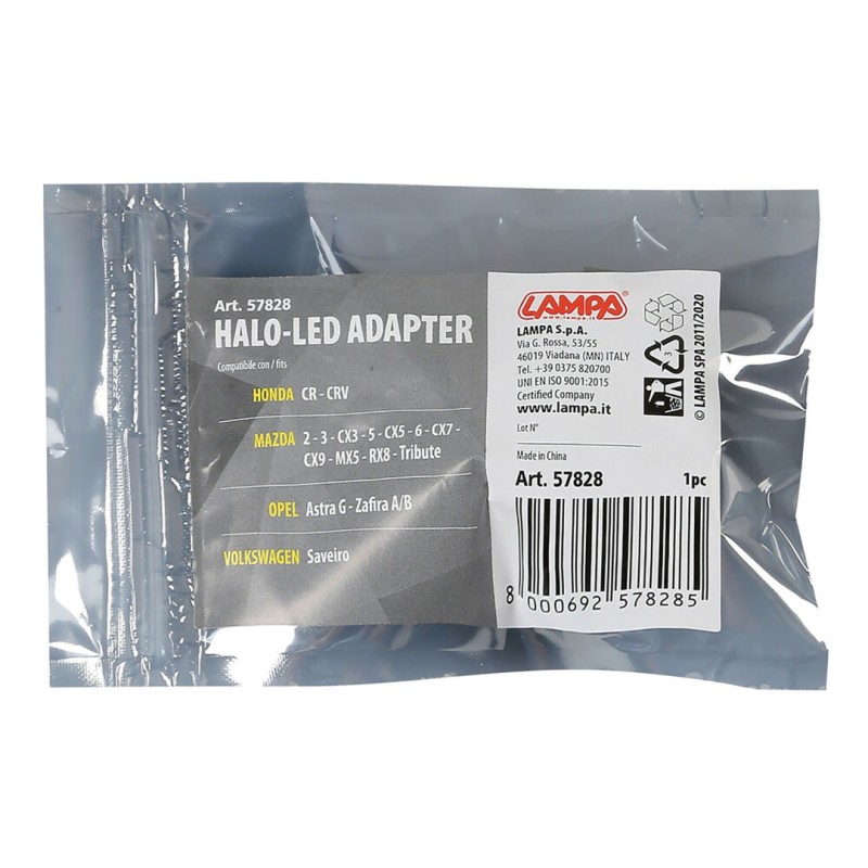 MAZDA/OPEL ΑΝΤΑΠΤΟΡΑΣ ΓΙΑ HALO LED 1ΤΕΜ. - Lampa - L5782.8 MAZDA/OPEL ΑΝΤΑΠΤΟΡΑΣ ΓΙΑ HALO LED 1ΤΕΜ. - Lampa - L5782.8