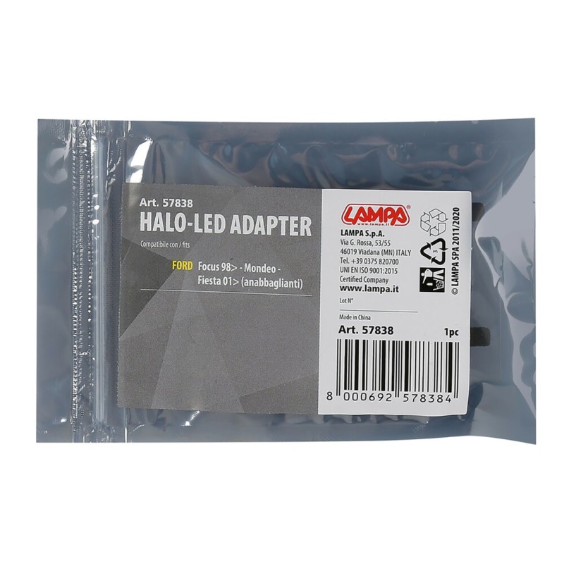 FORD FIESTA 2001-2008/ MONDEO ΑΝΤΑΠΤΟΡΑΣ ΓΙΑ HALO LED 1ΤΕΜ. - Lampa - L5783.8 FORD FIESTA 2001-2008/ MONDEO ΑΝΤΑΠΤΟΡΑΣ ΓΙΑ HALO LED 1ΤΕΜ. - Lampa - L5783.8