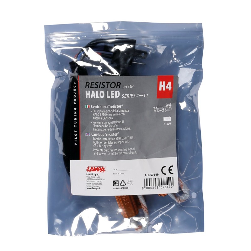 ΑΝΤΙΣΤΑΣΗ ΓΙΑ HALO LED ΚΙΤ H4 9-32V SERIES 4-11 (ΑΝΤΙΣΤΑΣΗ- ΨΕΥΤΗΣ- CANCELLER) 1ΤΕΜ. - Lampa - L5784.9 ΑΝΤΙΣΤΑΣΗ ΓΙΑ HALO LED ΚΙΤ H4 9-32V SERIES 4-11 (ΑΝΤΙΣΤΑΣΗ- ΨΕΥΤΗΣ- CANCELLER) 1ΤΕΜ. - Lampa - L5784.9