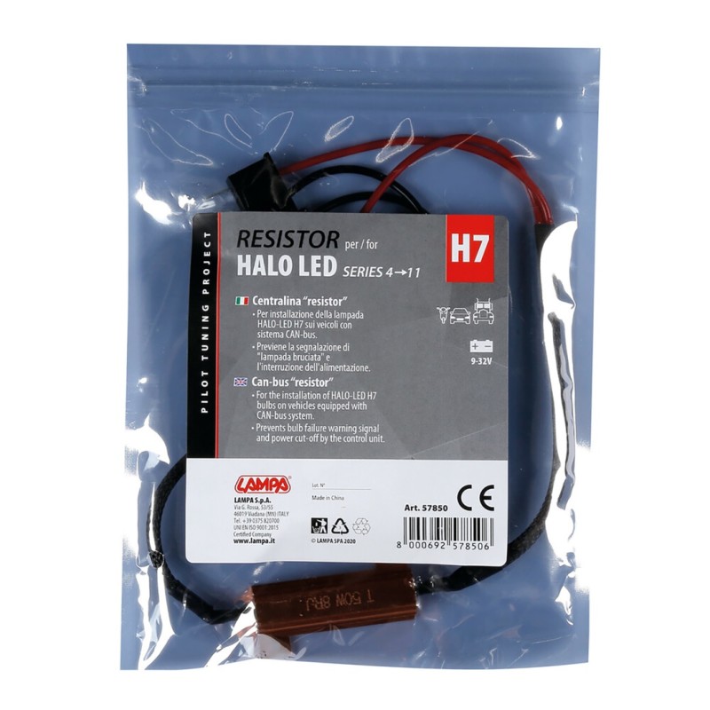 ΑΝΤΙΣΤΑΣΗ CAN-BUS ΓΙΑ HALO LED ΚΙΤ H7 9-32V SERIES 4-11 (ΑΝΤΙΣΤΑΣΗ- ΨΕΥΤΗΣ- CANCELLER) 1ΤΕΜ. - Lampa - L5785.0 ΑΝΤΙΣΤΑΣΗ CAN-BUS ΓΙΑ HALO LED ΚΙΤ H7 9-32V SERIES 4-11 (ΑΝΤΙΣΤΑΣΗ- ΨΕΥΤΗΣ- CANCELLER) 1ΤΕΜ. - Lampa - L5785.0