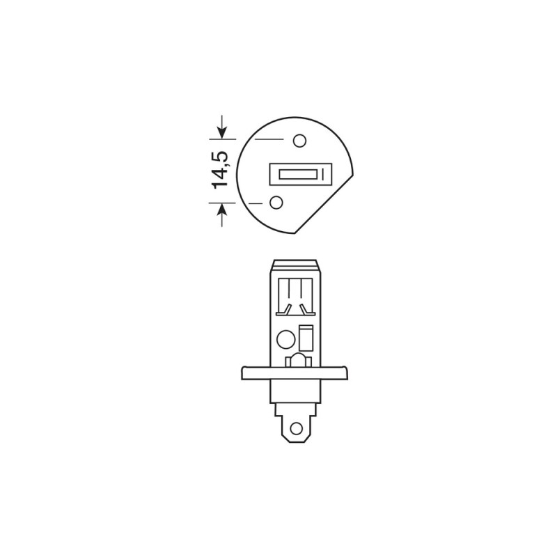 H1 BLU-XE 12V/100W 62.5mm 4.150Κ - Lampa - L5818.1 H1 BLU-XE 12V/100W 62.5mm 4.150Κ - Lampa - L5818.1
