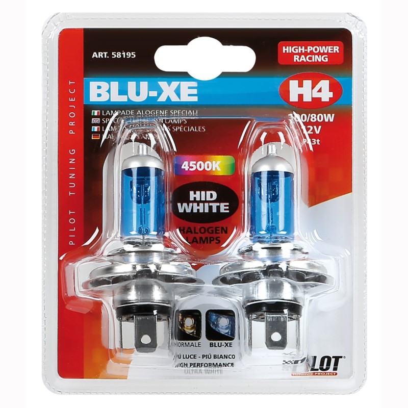 H4 XENON-BLUE 12V 100/80W 4.500Κ - Lampa - L5819.5 H4 XENON-BLUE 12V 100/80W 4.500Κ - Lampa - L5819.5