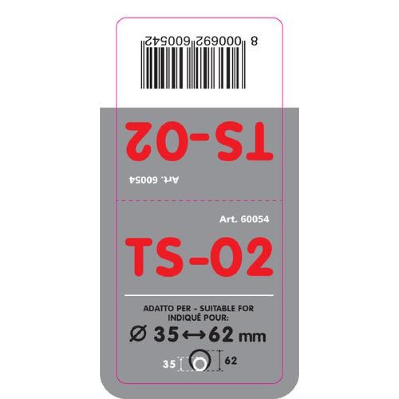 ΑΚΡΟ ΕΞΑΤΜΙΣΗΣ TS-02 35-62mm - Lampa - L6005.4 ΑΚΡΟ ΕΞΑΤΜΙΣΗΣ TS-02 35-62mm - Lampa - L6005.4