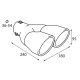 ΑΚΡΟ ΕΞΑΤΜΙΣΗΣ TS-22 Φ 36-54mm - ΔΙΠΛΗ ΑΠΟΛΗΞΗ - Lampa - L6007.6 ΑΚΡΟ ΕΞΑΤΜΙΣΗΣ TS-22 Φ 36-54mm - ΔΙΠΛΗ ΑΠΟΛΗΞΗ - Lampa - L6007.6