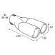 ΑΚΡΟ ΕΞΑΤΜΙΣΗΣ TS-26 Φ 34-46mm - ΔΙΠΛΗ ΑΠΟΛΗΞΗ - Lampa - L6008.0 ΑΚΡΟ ΕΞΑΤΜΙΣΗΣ TS-26 Φ 34-46mm - ΔΙΠΛΗ ΑΠΟΛΗΞΗ - Lampa - L6008.0