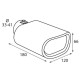 ΑΚΡΟ ΕΞΑΤΜΙΣΗΣ TS-27 Φ 33-41mm - ΟΒΑΛ - Lampa - L6008.1 ΑΚΡΟ ΕΞΑΤΜΙΣΗΣ TS-27 Φ 33-41mm - ΟΒΑΛ - Lampa - L6008.1