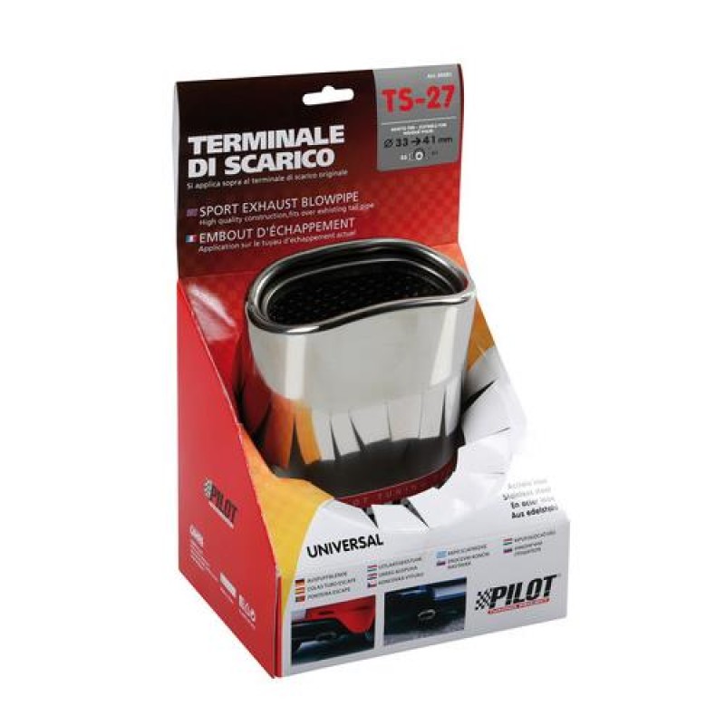 ΑΚΡΟ ΕΞΑΤΜΙΣΗΣ TS-27 Φ 33-41mm - ΟΒΑΛ - Lampa - L6008.1 ΑΚΡΟ ΕΞΑΤΜΙΣΗΣ TS-27 Φ 33-41mm - ΟΒΑΛ - Lampa - L6008.1