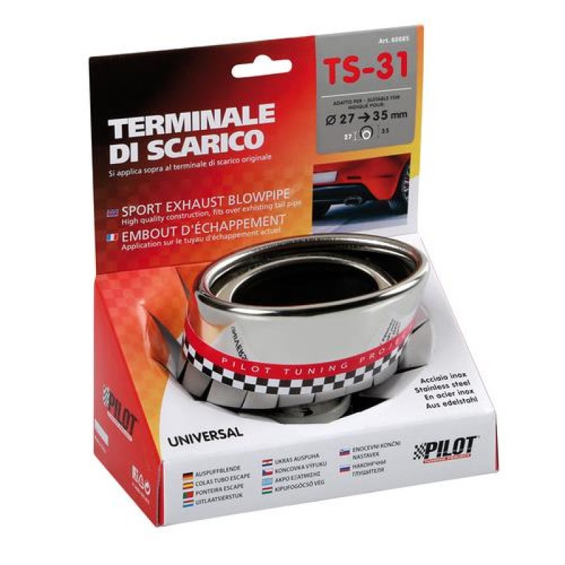 ΑΚΡΟ ΕΞΑΤΜΙΣΗΣ TS-31 Φ 27-35mm - ΟΒΑΛ ΛΟΞΟ - Lampa - L6008.5 ΑΚΡΟ ΕΞΑΤΜΙΣΗΣ TS-31 Φ 27-35mm - ΟΒΑΛ ΛΟΞΟ - Lampa - L6008.5