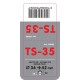 ΑΚΡΟ ΕΞΑΤΜΙΣΗΣ TS-35 Φ 36-42mm - ΣΤΡΟΓΓΥΛΟ - Lampa - L6008.9 ΑΚΡΟ ΕΞΑΤΜΙΣΗΣ TS-35 Φ 36-42mm - ΣΤΡΟΓΓΥΛΟ - Lampa - L6008.9