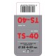 ΑΚΡΟ ΕΞΑΤΜΙΣΗΣ TS-40 Φ 38-49mm - ΣΤΡΟΓΓΥΛΟ ΛΟΞΟ - Lampa - L6009.4 ΑΚΡΟ ΕΞΑΤΜΙΣΗΣ TS-40 Φ 38-49mm - ΣΤΡΟΓΓΥΛΟ ΛΟΞΟ - Lampa - L6009.4