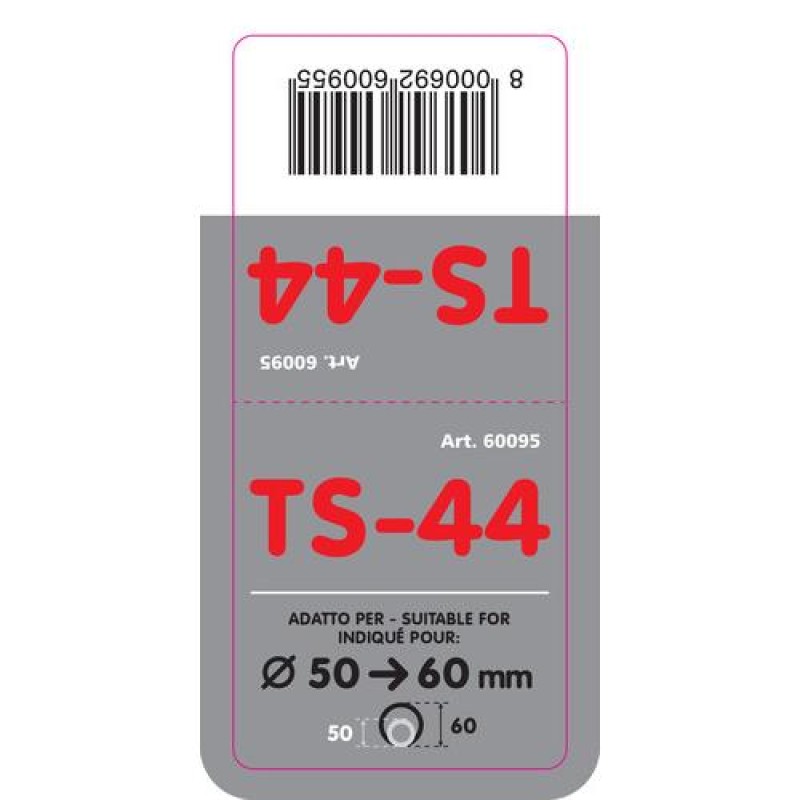 ΑΚΡΟ ΕΞΑΤΜΙΣΗΣ TS-44 Φ 50-60mm - ΣΤΡΟΓΓΥΛΟ ΛΟΞΟ - Lampa - L6009.5 ΑΚΡΟ ΕΞΑΤΜΙΣΗΣ TS-44 Φ 50-60mm - ΣΤΡΟΓΓΥΛΟ ΛΟΞΟ - Lampa - L6009.5