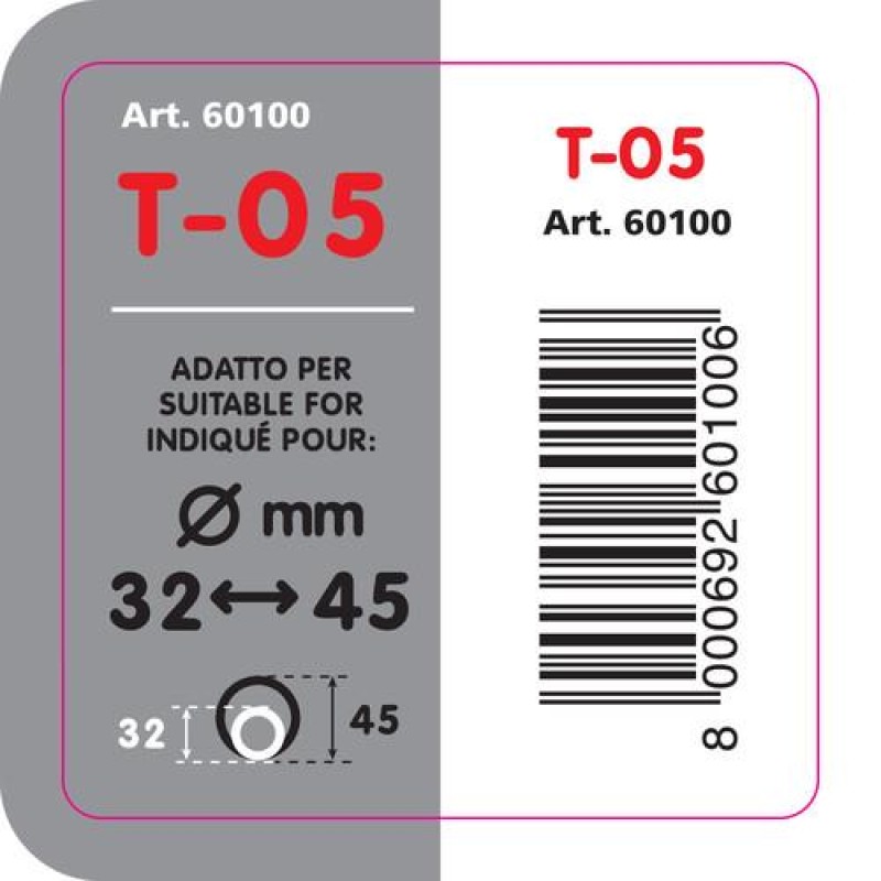 ΑΚΡΟ ΕΞΑΤΜΙΣΗΣ ΣΤΡΟΓΓΥΛΟ Τ-5 32-45mm - Lampa - L6010.0 ΑΚΡΟ ΕΞΑΤΜΙΣΗΣ ΣΤΡΟΓΓΥΛΟ Τ-5 32-45mm - Lampa - L6010.0