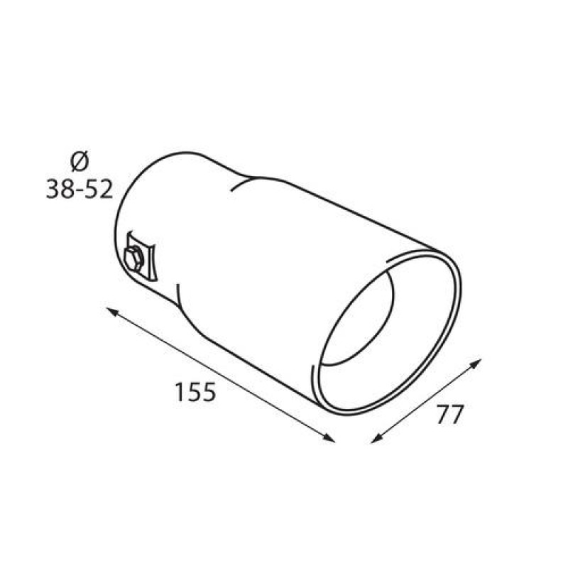 ΑΚΡΟ ΕΞΑΤΜΙΣΗΣ TS-49 Φ 38-52mm - Lampa - L6010.1 ΑΚΡΟ ΕΞΑΤΜΙΣΗΣ TS-49 Φ 38-52mm - Lampa - L6010.1