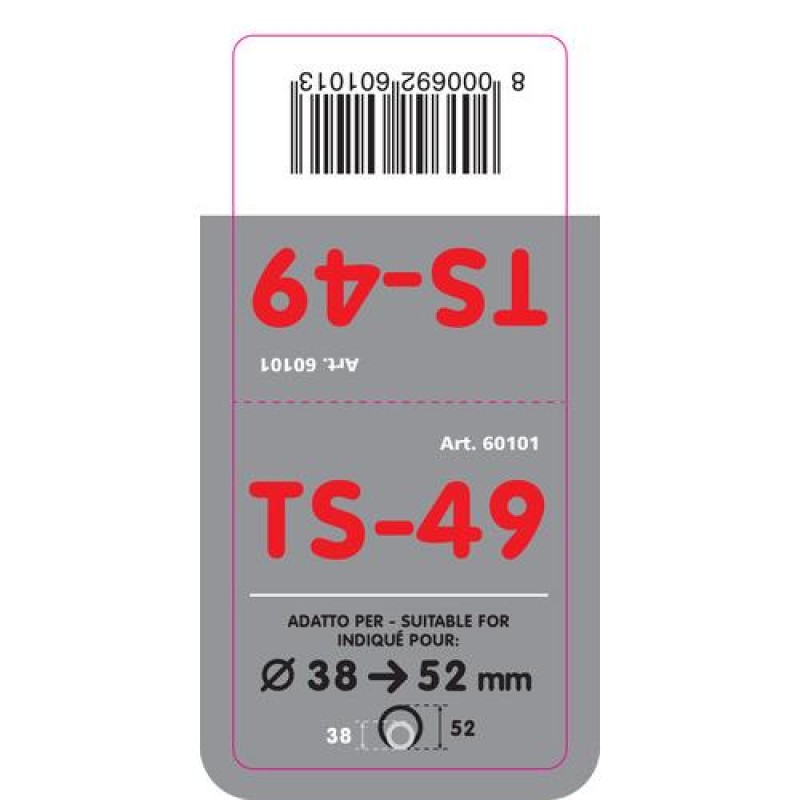 ΑΚΡΟ ΕΞΑΤΜΙΣΗΣ TS-49 Φ 38-52mm - Lampa - L6010.1 ΑΚΡΟ ΕΞΑΤΜΙΣΗΣ TS-49 Φ 38-52mm - Lampa - L6010.1