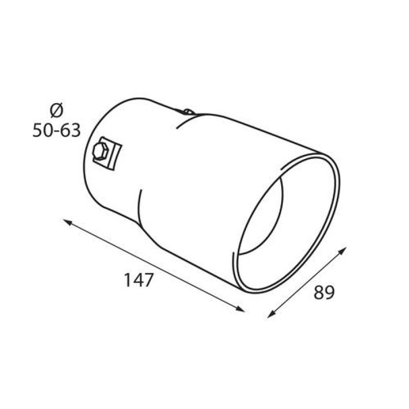 ΑΚΡΟ ΕΞΑΤΜΙΣΗΣ TS-50 Φ 50-63mm - Lampa - L6010.2 ΑΚΡΟ ΕΞΑΤΜΙΣΗΣ TS-50 Φ 50-63mm - Lampa - L6010.2
