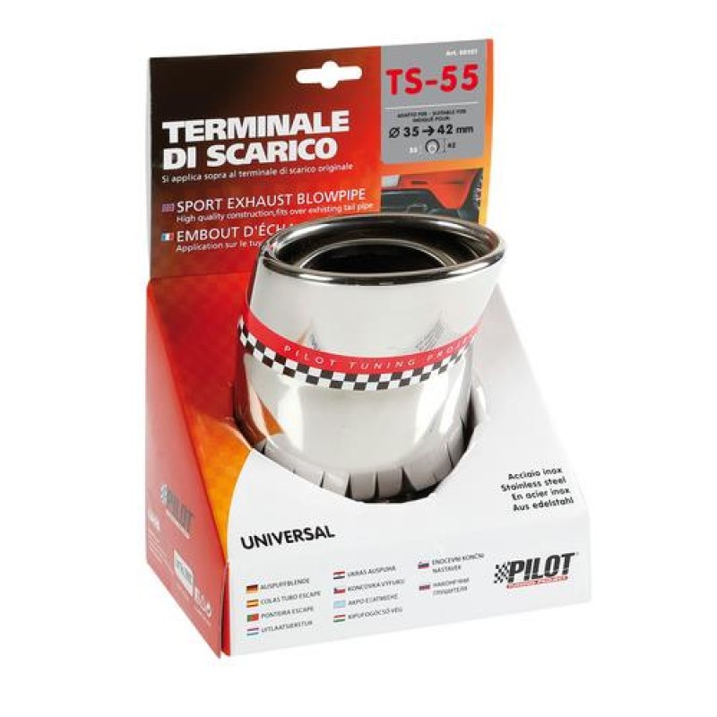 ΑΚΡΟ ΕΞΑΤΜΙΣΗΣ TS-55 Φ 35-42mm - ΛΟΞΟ ΟΒΑΛ - Lampa - L6010.7 ΑΚΡΟ ΕΞΑΤΜΙΣΗΣ TS-55 Φ 35-42mm - ΛΟΞΟ ΟΒΑΛ - Lampa - L6010.7