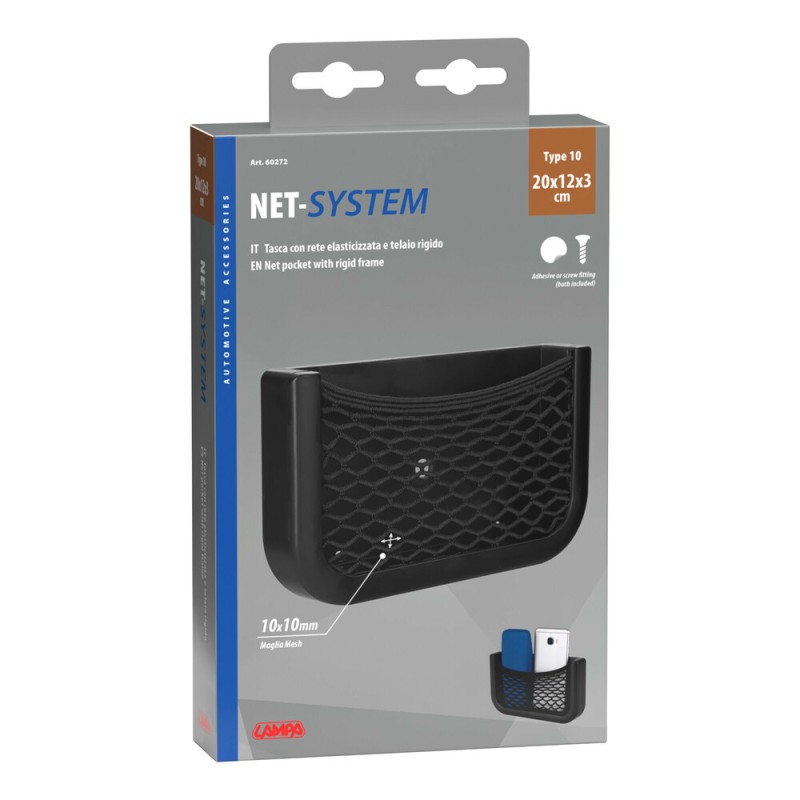ΘΗΚΗ ΜΕ ΕΛΑΣΤΙΚΟ ΔΙΧΤΥ 20x12x3cm NET-SYSTEM 10 ΜΕ ΠΛΑΙΣΙΟ ΠΕΡΙΧΕΙ ΚΙΤ ΤΟΠΟΘΕΤΗΣΗΣ LAMPA - 1 ΤΕΜ. - Lampa - L6027.2 ΘΗΚΗ ΜΕ ΕΛΑΣΤΙΚΟ ΔΙΧΤΥ 20x12x3cm NET-SYSTEM 10 ΜΕ ΠΛΑΙΣΙΟ ΠΕΡΙΧΕΙ ΚΙΤ ΤΟΠΟΘΕΤΗΣΗΣ LAMPA - 1 ΤΕΜ. - Lampa - L6027.2