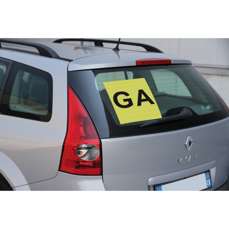 ΓΡΑΜΜΑΤΑ GA ΣΕ ΚΙΤΡΙΝΟ ΠΛΑΙΣΙΟ ΓΙΑ ΠΙΣΩ - Lampa - L6536.0 ΓΡΑΜΜΑΤΑ GA ΣΕ ΚΙΤΡΙΝΟ ΠΛΑΙΣΙΟ ΓΙΑ ΠΙΣΩ - Lampa - L6536.0