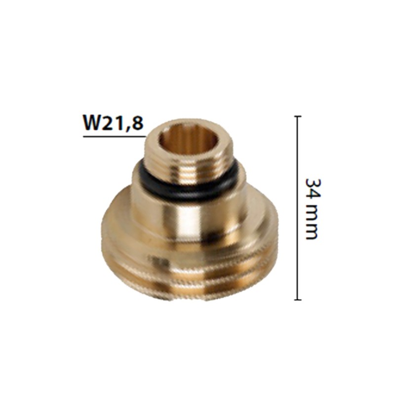 ΑΝΤΑΠΤΟΡΑΣ ΠΛΗΡΩΣΗΣ LPG ΥΓΡΑΕΡΙΟΥ ACME W21,8 80mm - Lampa - L6713.6 ΑΝΤΑΠΤΟΡΑΣ ΠΛΗΡΩΣΗΣ LPG ΥΓΡΑΕΡΙΟΥ ACME W21,8 80mm - Lampa - L6713.6