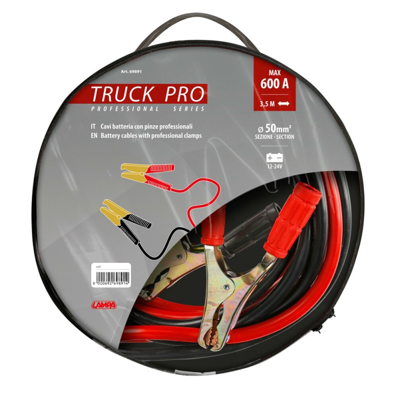 ΡΕΥΜΑΤΟΔΟΤΕΣ PROFESSIONAL SERIES TRUCK PRO 600A 350cm LAMPA - 1 ΤΕΜ. - Lampa - L6989.1 ΡΕΥΜΑΤΟΔΟΤΕΣ PROFESSIONAL SERIES TRUCK PRO 600A 350cm LAMPA - 1 ΤΕΜ. - Lampa - L6989.1