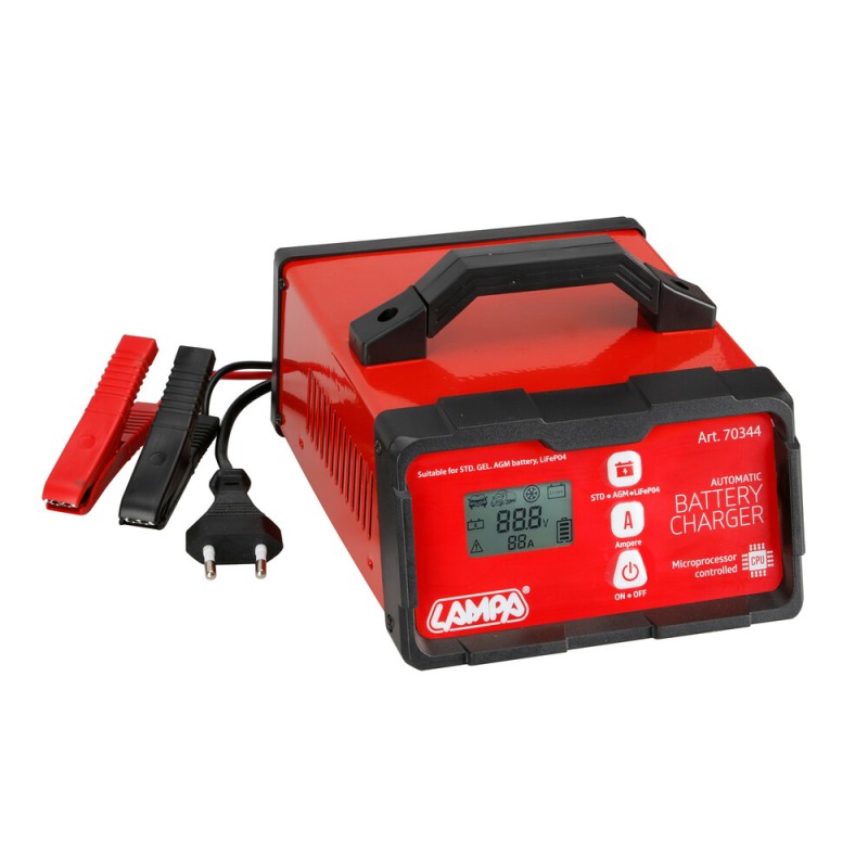 ΦΟΡΤΙΣΤΗΣ ΜΠΑΤΑΡΙΑΣ PROCHARGER EVO 8STEP 12/24V 2/5/10A 5>120Ah LCD LAMPA - 1 ΤΕΜ. - Lampa - L7034.4 ΦΟΡΤΙΣΤΗΣ ΜΠΑΤΑΡΙΑΣ PROCHARGER EVO 8STEP 12/24V 2/5/10A 5>120Ah LCD LAMPA - 1 ΤΕΜ. - Lampa - L7034.4
