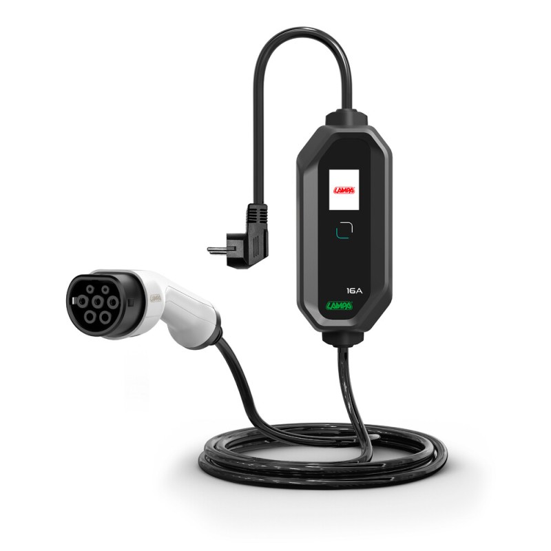 ΦΟΡΤΙΣΤΗΣ ΗΛΕΚΤΡΙΚΩΝ ΑΥΤΟΚΙΝΗΤΩΝ TYPE 2 CHARGING STATION ΜΕ ΟΙΚΙΑΚΗ ΠΡΙΖΑ 230V & ΚΑΛΩΔΙΟ 5m LAMPA - 1 ΤΕΜ. - Lampa - L7041.4 ΦΟΡΤΙΣΤΗΣ ΗΛΕΚΤΡΙΚΩΝ ΑΥΤΟΚΙΝΗΤΩΝ TYPE 2 CHARGING STATION ΜΕ ΟΙΚΙΑΚΗ ΠΡΙΖΑ 230V & ΚΑΛΩΔΙΟ 5m LAMPA - 1 ΤΕΜ. - Lampa - L7041.4