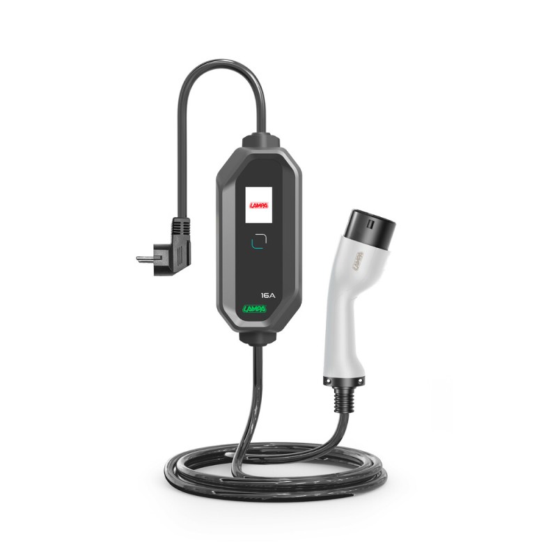 ΦΟΡΤΙΣΤΗΣ ΗΛΕΚΤΡΙΚΩΝ ΑΥΤΟΚΙΝΗΤΩΝ TYPE 2 CHARGING STATION ΜΕ ΟΙΚΙΑΚΗ ΠΡΙΖΑ 230V & ΚΑΛΩΔΙΟ 5m LAMPA - 1 ΤΕΜ. - Lampa - L7041.4 ΦΟΡΤΙΣΤΗΣ ΗΛΕΚΤΡΙΚΩΝ ΑΥΤΟΚΙΝΗΤΩΝ TYPE 2 CHARGING STATION ΜΕ ΟΙΚΙΑΚΗ ΠΡΙΖΑ 230V & ΚΑΛΩΔΙΟ 5m LAMPA - 1 ΤΕΜ. - Lampa - L7041.4