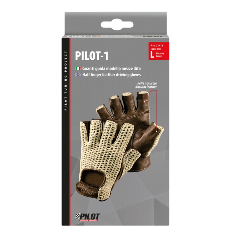 ΓΑΝΤΙΑ ΟΔΗΓΟΥ ΔΕΡΜΑΤΙΝΑ/ΠΛΕΚΤΑ KAΦE (L) PILOT 1 - Lampa - L7141.6 ΓΑΝΤΙΑ ΟΔΗΓΟΥ ΔΕΡΜΑΤΙΝΑ/ΠΛΕΚΤΑ KAΦE (L) PILOT 1 - Lampa - L7141.6