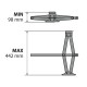 ΓΡΥΛΟΣ ΜΗΧΑΝΙΚΟΣ 2 ΤΟΝΩΝ 2.000KG ΓΙΑ SUV/4x4 98mm-442mm - Lampa - L7150.1 ΓΡΥΛΟΣ ΜΗΧΑΝΙΚΟΣ 2 ΤΟΝΩΝ 2.000KG ΓΙΑ SUV/4x4 98mm-442mm - Lampa - L7150.1