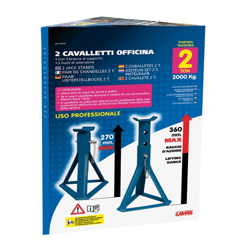 ΣΤΡΙΠΟΔΑ 3 ΕΠΙΠΕΔΩΝ 1.800KG (2 ΤΕΜΑΧΙΑ) - Lampa - L7151.6 ΣΤΡΙΠΟΔΑ 3 ΕΠΙΠΕΔΩΝ 1.800KG (2 ΤΕΜΑΧΙΑ) - Lampa - L7151.6