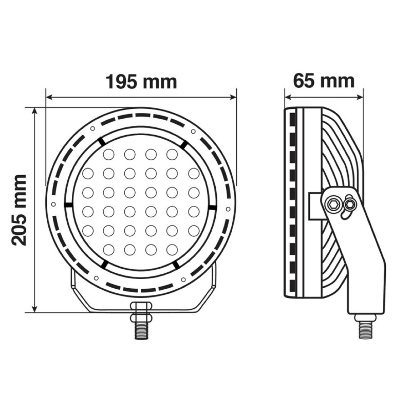 ΠΡΟΒΟΛΕΑΣ BEXTAR 10-30V 62 LED 73W 6.500Κ 6080lm ΚΑΡΦΙ ΜΕ NEON ΘΕΣΕΩΣ ΣΤΡΟΓΓΥΛΟΣ (195x205x65 mm) -1ΤΕΜ. - Lampa - L7235.2 ΠΡΟΒΟΛΕΑΣ BEXTAR 10-30V 62 LED 73W 6.500Κ 6080lm ΚΑΡΦΙ ΜΕ NEON ΘΕΣΕΩΣ ΣΤΡΟΓΓΥΛΟΣ (195x205x65 mm) -1ΤΕΜ. - Lampa - L7235.2