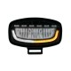 ΠΡΟΒΟΛΕΑΣ ΜΕ ΠΟΡΤΟΚΑΛΙ LED ΦΛΑΣ GLARE OVAL-PRO DEMON LINE 10>30V 51 LED 60W 3500lm 247x175x93mm LAMPA - 1 ΤΕΜ. - Lampa - L7237.5