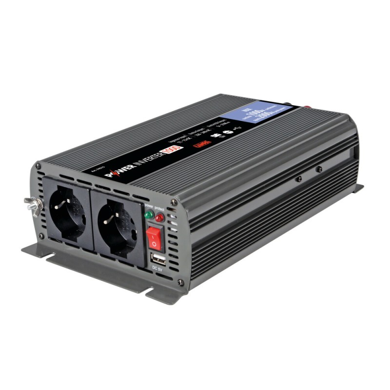 INVERTER 12>220-240V max1000W-peak2000W - 1 τεμ. - Lampa - L7451.5 INVERTER 12>220-240V max1000W-peak2000W - 1 τεμ. - Lampa - L7451.5