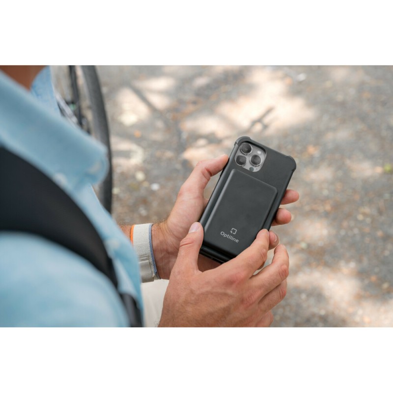 Μαγνητικός, Φορητός Φορτιστής - Power bank Mag Power 5000 της σειράς Optiline για Ασύρματη και Ενσύρματη φόρτιση συσκευών με θύρα USB Type C 15W και MagSafe τεχνολογία - Optiline - L9180.9 Μαγνητικός, Φορητός Φορτιστής - Power bank Mag Power 5000 της σειράς Optiline για Ασύρματη και Ενσύρματη φόρτιση συσκευών με θύρα USB Type C 15W και MagSafe τεχνολογία - Optiline - L9180.9