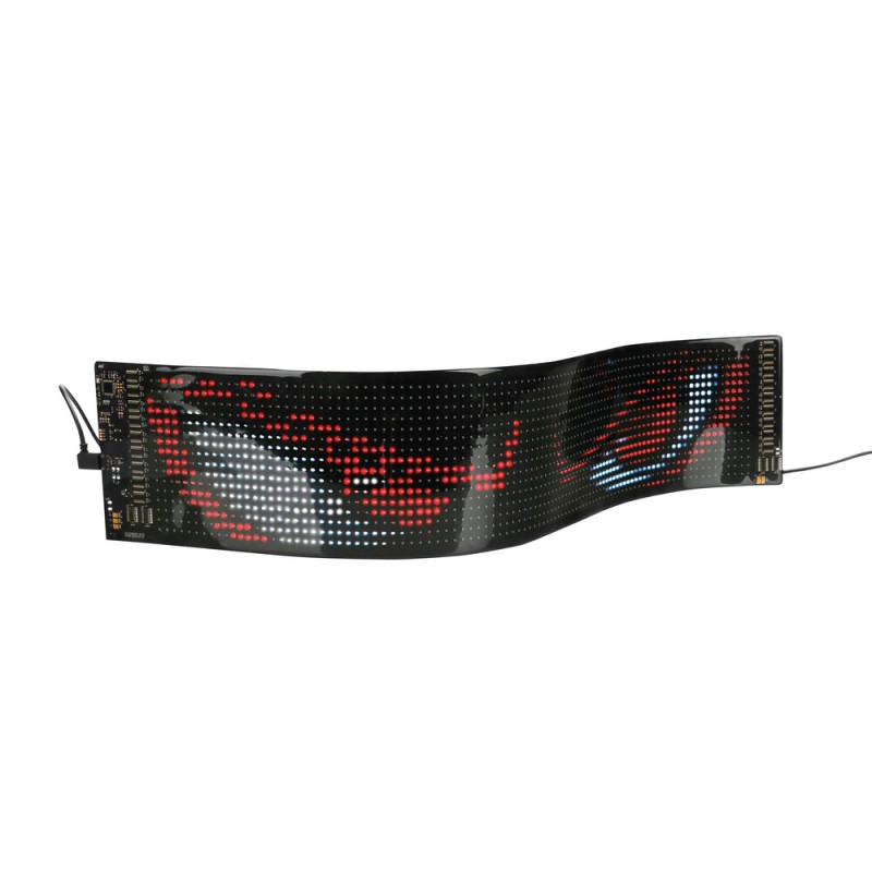 ΠΑΝΕΛ ΕΥΚΑΜΠΤΟ SMART LED PANEL 512 LED 70x173mm RGB ΜΕ ΚΑΛΩΔΙΟ 450cm ΓΙΑ USB & REMOTE CONTROL LAMPA - 1 ΤΕΜ. - Lampa - L9578.0