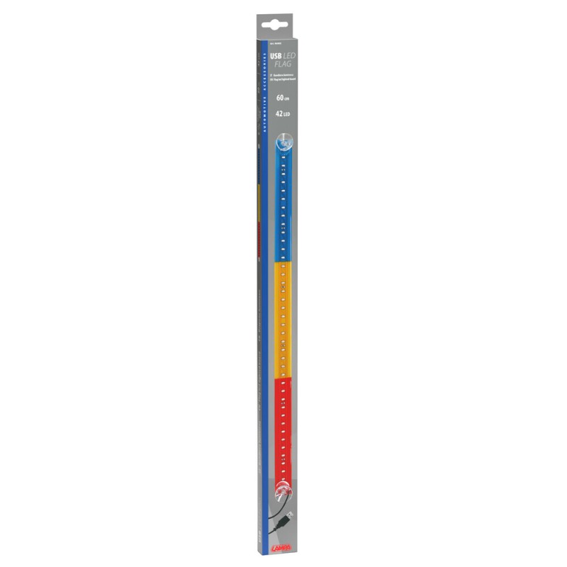 ΣΗΜΑΙΑ ΡΟΥΜΑΝΙΑΣ ΦΩΤΙΖΟΜΕΝΗ 42LED 60cm 24V ΜΕ ΒΕΝΤΟΥΖΑ & USB ΜΕ ΚΑΛΩΔΙΟ 150cm LAMPA - 1 Τεμ. - Lampa - L9696.2 ΣΗΜΑΙΑ ΡΟΥΜΑΝΙΑΣ ΦΩΤΙΖΟΜΕΝΗ 42LED 60cm 24V ΜΕ ΒΕΝΤΟΥΖΑ & USB ΜΕ ΚΑΛΩΔΙΟ 150cm LAMPA - 1 Τεμ. - Lampa - L9696.2