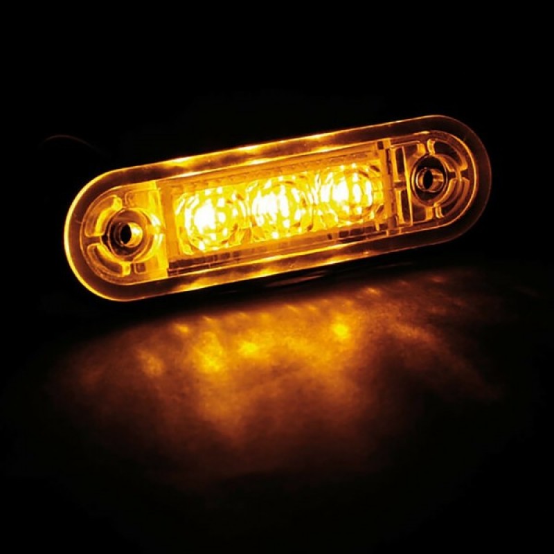 ΦΩΣ ΟΓΚΟΥ 3LED ΠΟΡΤΟΚΑΛΙ SMD 12/24V 85mm LAMPA - 20ΤΕΜ. - Lampa - L9701.9 ΦΩΣ ΟΓΚΟΥ 3LED ΠΟΡΤΟΚΑΛΙ SMD 12/24V 85mm LAMPA - 20ΤΕΜ. - Lampa - L9701.9