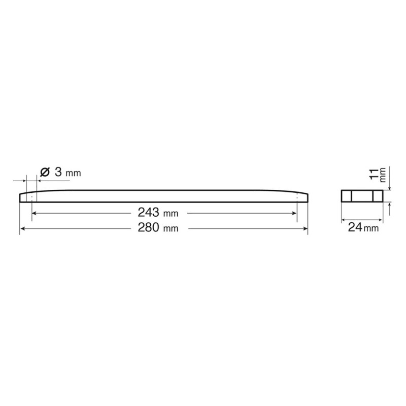 ΦΩΣ ΟΓΚΟΥ ΦΟΡΤΗΓΟΥ 12LED ΚΟΚΚΙΝΟ SMD 24V 280x24x11mm LAMPA - 1 Τεμ. - Lampa - L9702.2 ΦΩΣ ΟΓΚΟΥ ΦΟΡΤΗΓΟΥ 12LED ΚΟΚΚΙΝΟ SMD 24V 280x24x11mm LAMPA - 1 Τεμ. - Lampa - L9702.2