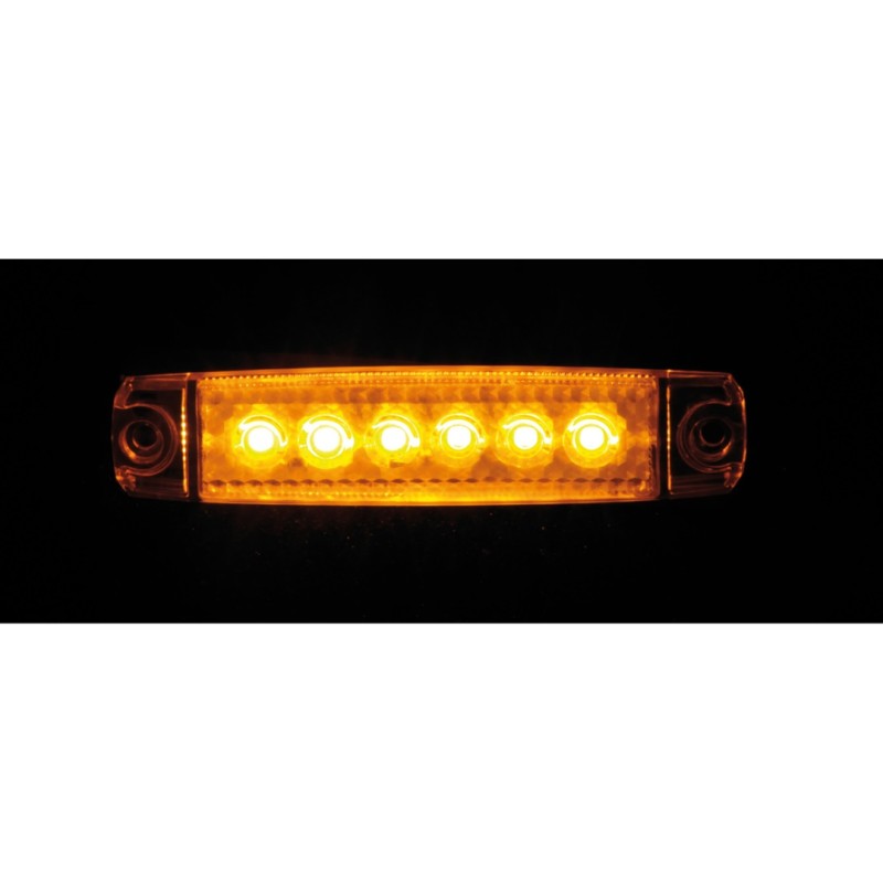 ΦΩΣ ΟΓΚΟΥ 6LED ΠΟΡΤΟΚΑΛΙ SMD 12/24V 96mm 20ΤΕΜ. - Lampa - L9702.5 ΦΩΣ ΟΓΚΟΥ 6LED ΠΟΡΤΟΚΑΛΙ SMD 12/24V 96mm 20ΤΕΜ. - Lampa - L9702.5