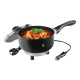 ΚΑΤΣΑΡΟΛΑΚΙ ΗΛΕΚΤΡΙΚΟ ELECTRIC SAUCEPAN 12V 170W 13A Φ18cm 1,9Lt ΜΕ ΦΙΣ ΑΝΑΠΤΗΡΑ LAMPA - 1 ΤΕΜ. - Lampa - L9712.2