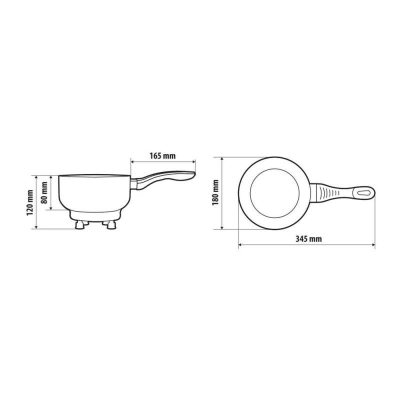 ΚΑΤΣΑΡΟΛΑΚΙ ΗΛΕΚΤΡΙΚΟ ELECTRIC SAUCEPAN 12V 170W 13A Φ18cm 1,9Lt ΜΕ ΦΙΣ ΑΝΑΠΤΗΡΑ LAMPA - 1 ΤΕΜ. - Lampa - L9712.2