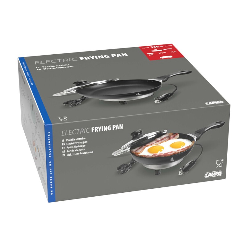 ΤΗΓΑΝΙ ΗΛΕΚΤΡΙΚΟ ELECTRIC FRYING PAN 24V 270W 13A Φ20cm 360ml ΜΕ ΦΙΣ ΑΝΑΠΤΗΡΑ LAMPA - 1 ΤΕΜ. - Lampa - L9712.5 ΤΗΓΑΝΙ ΗΛΕΚΤΡΙΚΟ ELECTRIC FRYING PAN 24V 270W 13A Φ20cm 360ml ΜΕ ΦΙΣ ΑΝΑΠΤΗΡΑ LAMPA - 1 ΤΕΜ. - Lampa - L9712.5