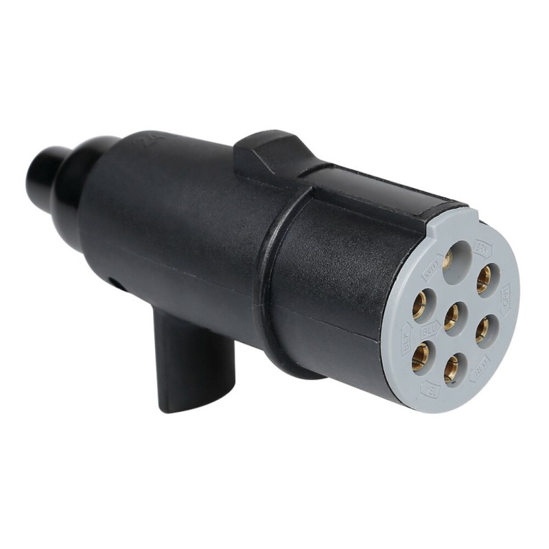 ΠΡΙΖΑ ΚΟΤΣΑΔΟΡΟΥ ΠΛΑΣΤΙΚΗ ΑΣΗΜΙ 24S 24V 7PIN ISO 3731 ΘΗΛΥΚΗ - Lampa - L9715.2
