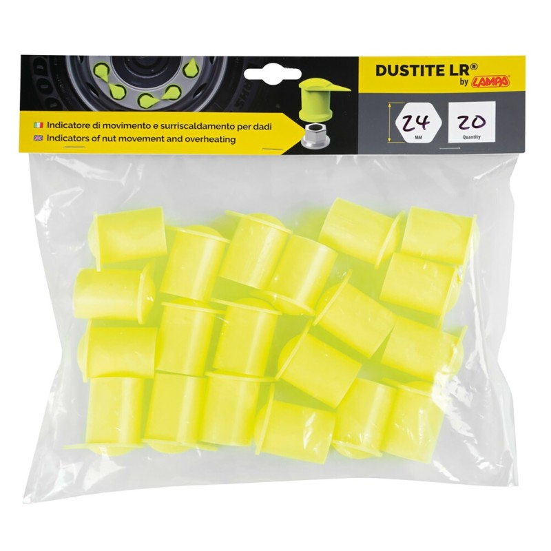ΚΑΠΑΚΙΑ ΔΕΙΚΤΕΣ ΠΑΞΙΜΑΔΙΩΝ 24mm DUSTITE LR ΓΙΑ ΟΠΤΙΚΟ ΕΛΕΓΧΟ ΧΑΛΑΡΩΣΗΣ ΚΑΙ ΞΕΒΙΔΩΜΑΤΟΣ - 20 ΤΕΜ. - Lampa - L9763.2 ΚΑΠΑΚΙΑ ΔΕΙΚΤΕΣ ΠΑΞΙΜΑΔΙΩΝ 24mm DUSTITE LR ΓΙΑ ΟΠΤΙΚΟ ΕΛΕΓΧΟ ΧΑΛΑΡΩΣΗΣ ΚΑΙ ΞΕΒΙΔΩΜΑΤΟΣ - 20 ΤΕΜ. - Lampa - L9763.2
