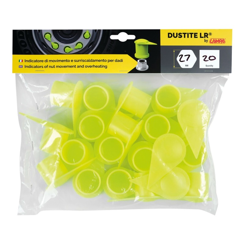 ΚΑΠΑΚΙΑ ΔΕΙΚΤΕΣ ΠΑΞΙΜΑΔΙΩΝ 27mm DUSTITE LR ΓΙΑ ΟΠΤΙΚΟ ΕΛΕΓΧΟ ΧΑΛΑΡΩΣΗΣ ΚΑΙ ΞΕΒΙΔΩΜΑΤΟΣ - 20 ΤΕΜ. - Lampa - L9763.3 ΚΑΠΑΚΙΑ ΔΕΙΚΤΕΣ ΠΑΞΙΜΑΔΙΩΝ 27mm DUSTITE LR ΓΙΑ ΟΠΤΙΚΟ ΕΛΕΓΧΟ ΧΑΛΑΡΩΣΗΣ ΚΑΙ ΞΕΒΙΔΩΜΑΤΟΣ - 20 ΤΕΜ. - Lampa - L9763.3