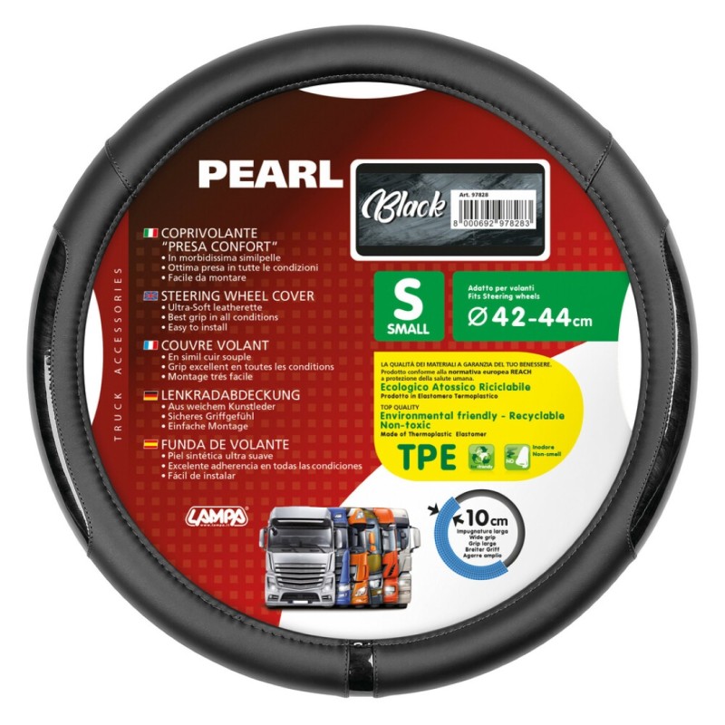 ΚΑΛΥΜΜΑ ΤΙΜΟΝΙΟΥ ΦΟΡΤΗΓΟΥ PEARL BLACK ΔΕΡΜΑΤΙΝΗ ΜΑΥΡΟ (S) 42-44cm ΟΙΚΟΛΟΓΙΚΟ ΚΑΙ ΑΟΣΜΟ - Lampa - L9782.8 ΚΑΛΥΜΜΑ ΤΙΜΟΝΙΟΥ ΦΟΡΤΗΓΟΥ PEARL BLACK ΔΕΡΜΑΤΙΝΗ ΜΑΥΡΟ (S) 42-44cm ΟΙΚΟΛΟΓΙΚΟ ΚΑΙ ΑΟΣΜΟ - Lampa - L9782.8